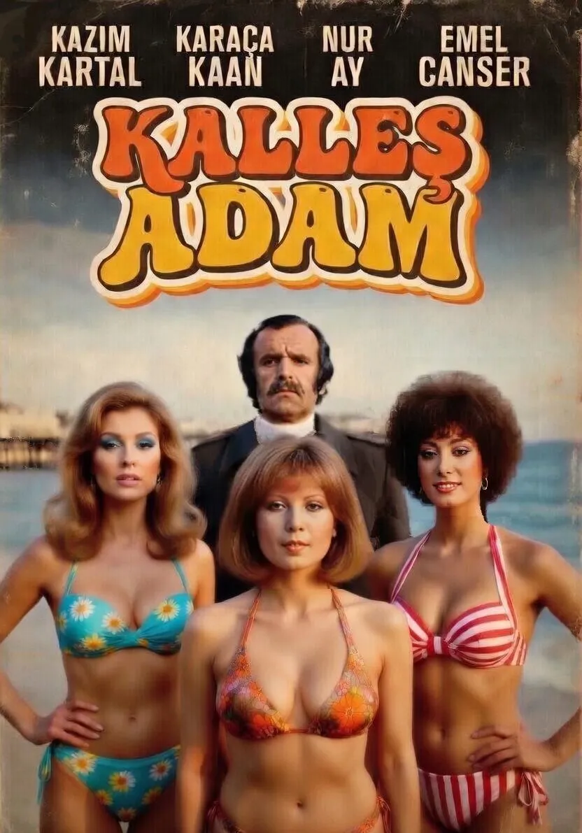 Kalleş Adam (1979) – Karaca Kaan, Emel Canser ve Nur Ay | Yeşilçam Erotik Filmi